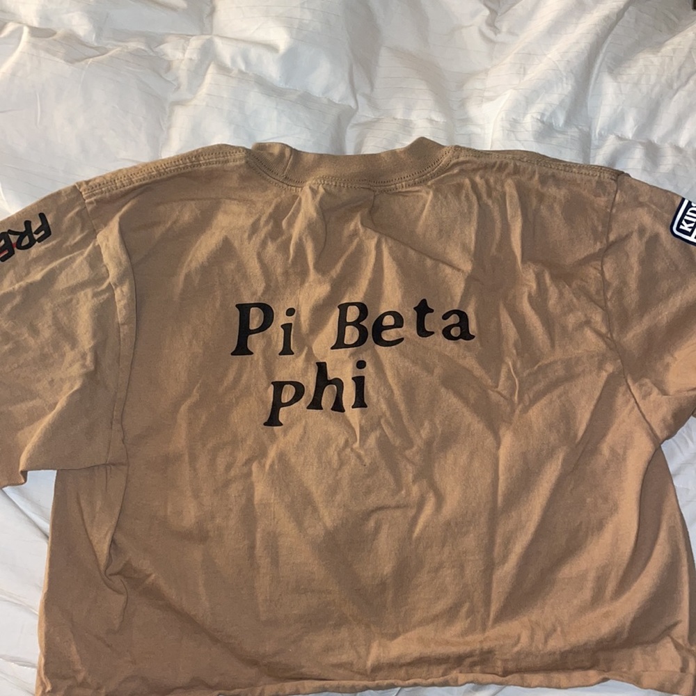 Pi Phi Cropped Tee - Picture 4 of 5